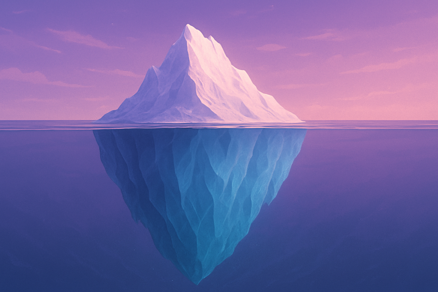 Life Is an Iceberg, But Most of Us Are Busy Licking the Tip