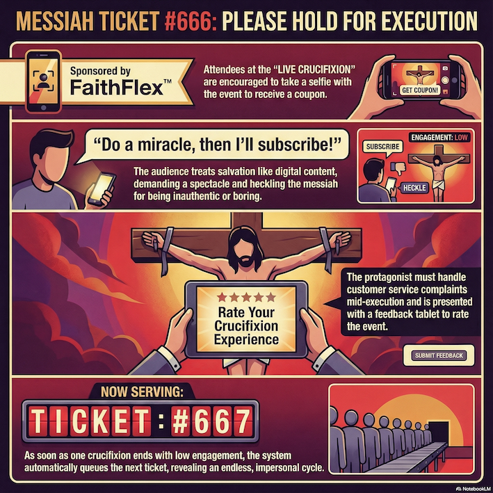 Messiah Ticket #666: Please Hold for Execution